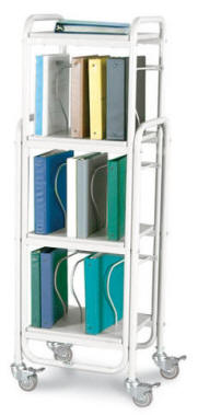 Rolling Ring Binder Cart - 715